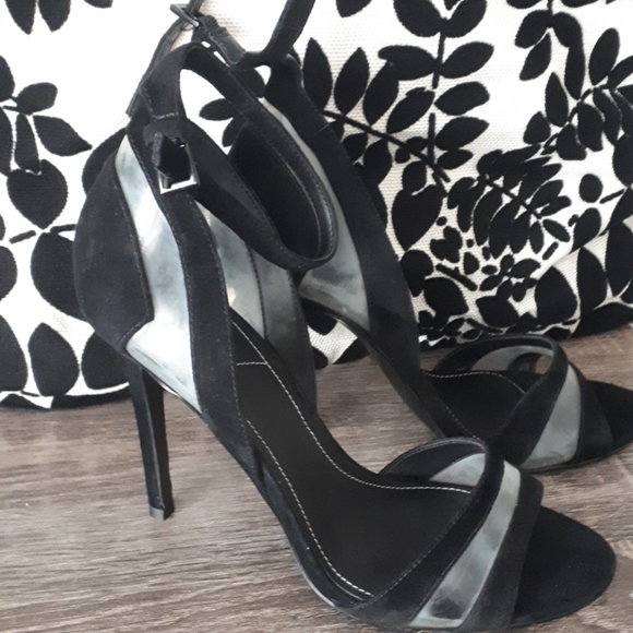 Black stillettoes, size 10 - Picture 1 of 9